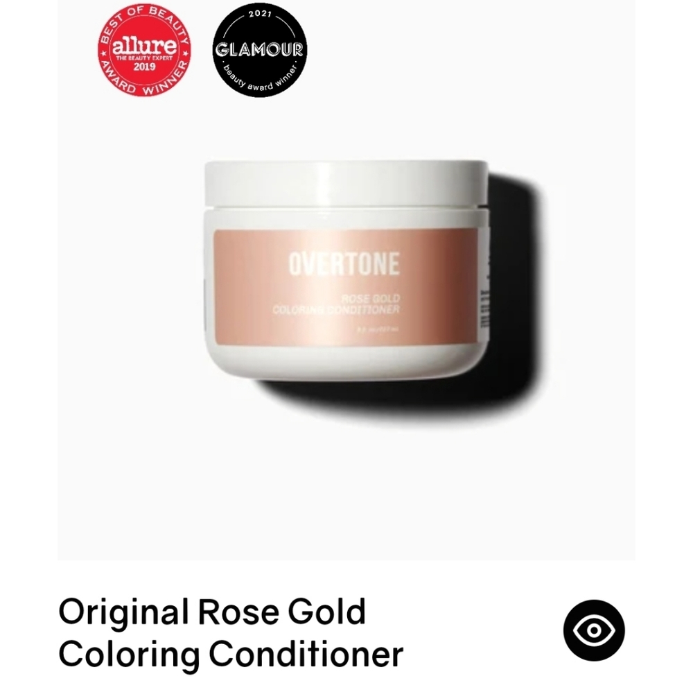 Overtone Rose Gold Coloring Conditioner